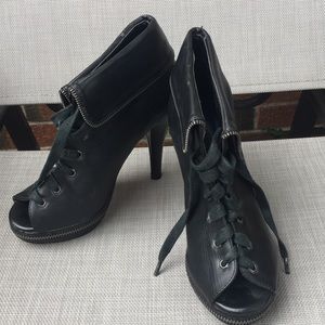 Open Toe Booties